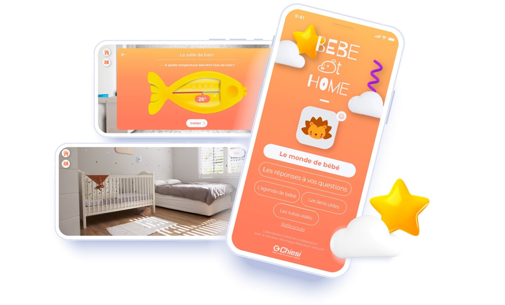 App parent accueil bébé - bébé at home